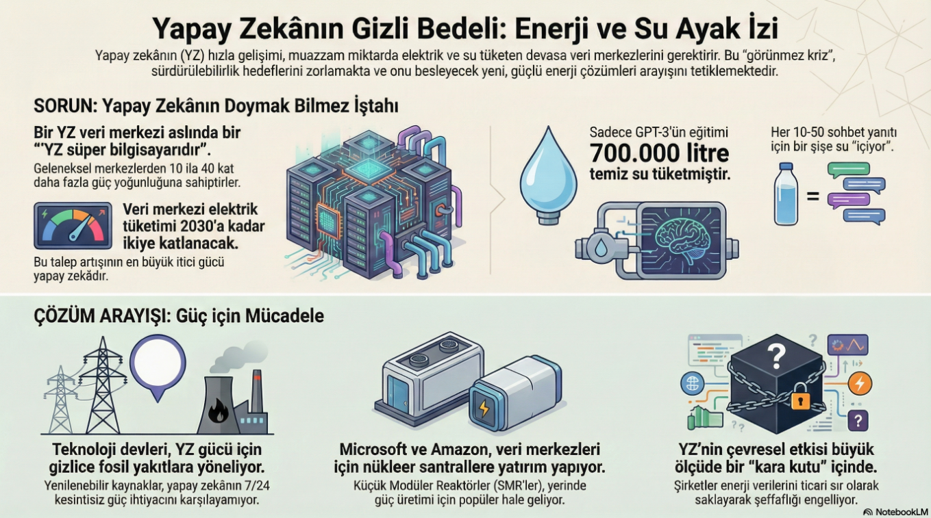 #iyapay zeka ve su ve elektrik krizi